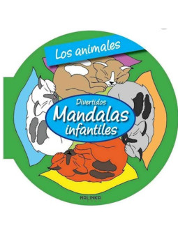 Mandalas für Kinder. Tiere.