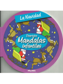 Mandalas für Kinder. Weihnachten.