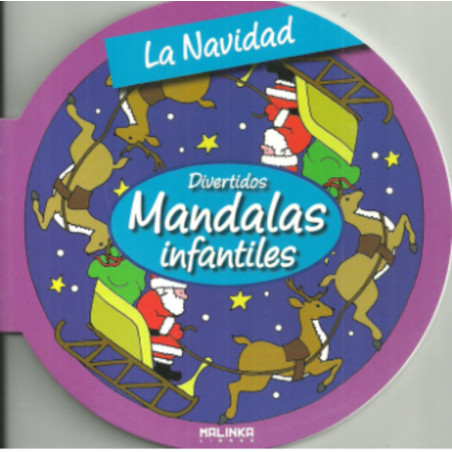 Mandalas für Kinder. Weihnachten.