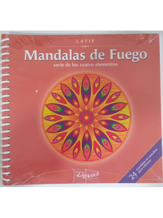 Mandalas de Fuego. Abdeckung verschlechtert.