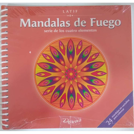 Mandalas de Fuego. Abdeckung verschlechtert.