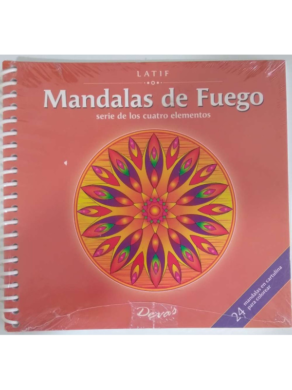Mandalas de Fuego. Abdeckung verschlechtert.