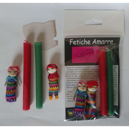 Amulett Fetisch Amulett Paar, Bindung Geliebte/r