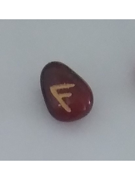 Amulett der Runen Carneola Ansuz. Kommunikation.