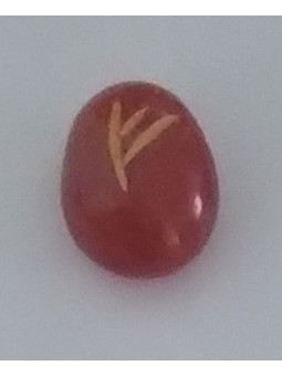 Amulette der Carneola-Fehu-Runen. Das Vieh.