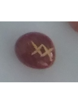 Amulett der Runen Carneola Inguz. Landwirtschaft.