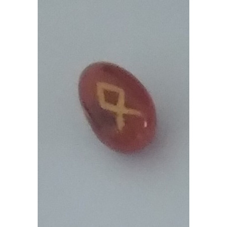 Amulett der Runen Carneola Othila. Eigentum.