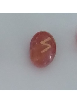 Amulett der Runen Carneola Sowlo. Sonne.