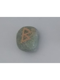 Amulett der Aventurin-Runen Berkano. Fruchtbarkeit und Heilung.