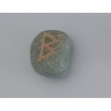 Amulett der Aventurin-Runen Berkano. Fruchtbarkeit und Heilung.