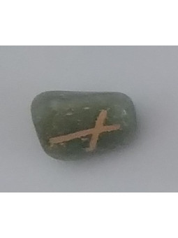 Amulett der Aventurin-Runen Gebo. Geschenk.