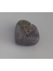Amethyst Berkana Amethyst Runen Amulette. Fruchtbarkeit und Heilung.