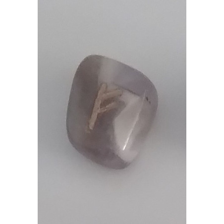 Amulette der Runen Amethyst Fehu. Das Vieh.