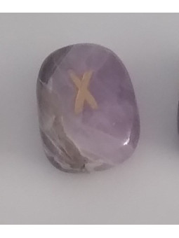 Amethyst Gebo Runen Amulette. Geschenk.
