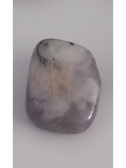 Amulett der Runen Amethyst Hagalaz. Ave.