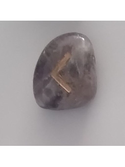 Amulett der Kaunaz-Amethyst-Runen. Art.