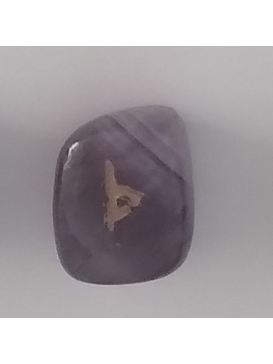 Amulett der Runen Amethyst Thurisaz. Riese.