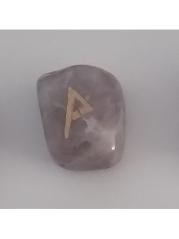 Amulett der Amethyst-Wunjo-Runen. Erfolg.