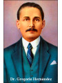 Gregorio Hernandez Plastifizierter Abdruck, 5x7,5cm.