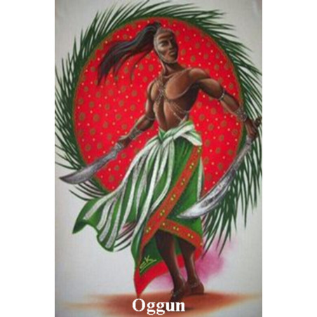 Oggun Plastifizierter Abdruck 5x7,5cm.