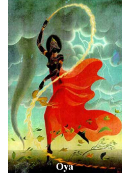 Oya Plastifizierter Abdruck 5x7,5cm.