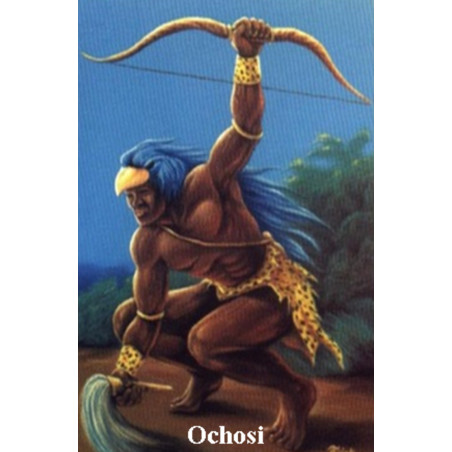 Ochossi Plastifizierter Abdruck 5x7,5cm.