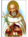 St. Simon Plastifizierter Abdruck. 5x7,5cm