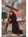 Heiliger Philippus von Jesus Plastifizierter Abdruck, 5x7,5cm.