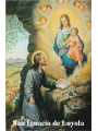 St. Ignatius von Loyola Plastifizierter Abdruck. 5x7,5cm