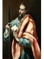St. Paulus Plastifizierter Abdruck. 5x7,5cm