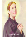 St. Gemma Plastifizierter Abdruck. 5x7,5cm