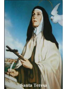 Theresia Plastifizierter Abdruck, 5x7,5cm.