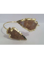 Goldenes Armband Pfeilspitze Mineral Jaspis