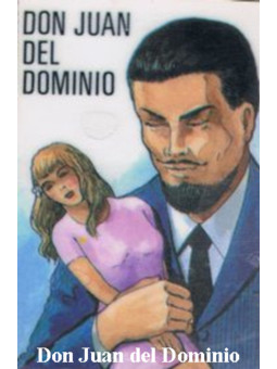 Plastifizierter Abdruck von Johanes der Domäne, 5x7,5cm.