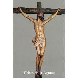 Christus in der Agonie Plastifizierter Abdruck, 5x7,5cm.