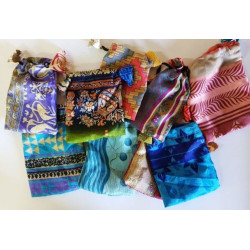 Assorted Pack 10 Stück Stoffbeutel, 10 x 8 cm