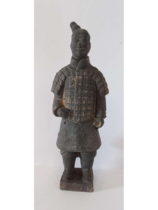 Terrakotta-Infanteriesoldat 22 cm aus der Xian-Armee.