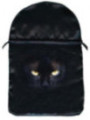 Schwarze Katze Tarot-Tasche 15cm X 18cm