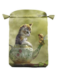 Fantasiekatzen Tarot Aufbewahrungstasche 16cm X 22,5cm