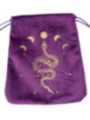 Lila Schlange Tarot Tasche 16,5cm X 15cm