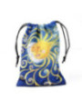 Lächelnde Sonne-Mond-Tarot-Tasche 18cm X 14cm