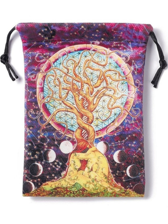 Tarot-Wurzeln Aufbewahrungstasche 18cm X 14cm