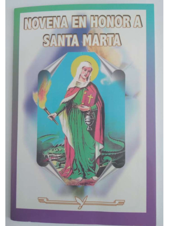 Papiernovene zu Ehren von Santa Marta