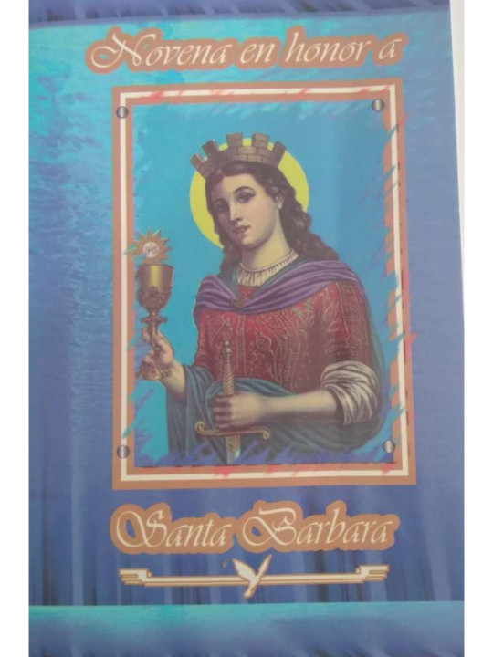 Papiernovene zu Ehren der Heiligen Barbara