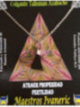 Mineralien-Anhänger Pyramide Jet, ca 2,5cm