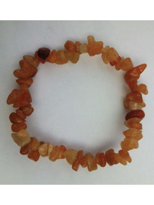 Jade Mineralien-Chip-Armband