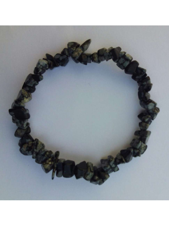 Katzenaugen Mineralien-Chip-Armband