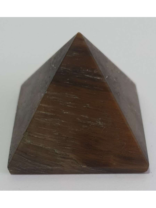 Pyramide weißer Quarz Mineral Klein