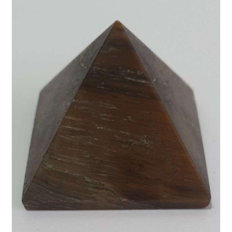 Pyramide weißer Quarz Mineral Klein