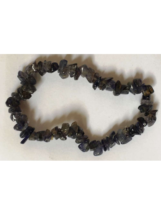 Amethyst Mineralien-Chip Armband